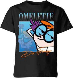 Cartoon Network Spin-Off Dexter's Laboratory 90s Photoshoot kinder t-shirt - Zwart - 110/116 (5-6 jaar)