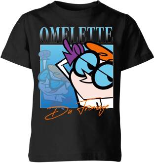 Cartoon Network Spin-Off Dexter's Laboratory 90s Photoshoot kinder t-shirt - Zwart - 134/140 (9-10 jaar) - Zwart