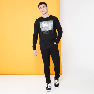 Cartoon Network Spin-Off Johnny Bravo Klassieke Scène trui - Zwart - L