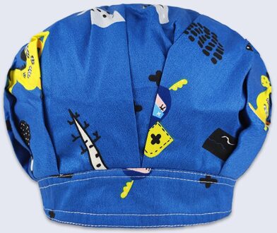 Cartoon Operatiekamer Hoeden Verstelbare Scrubs Cap Pet Grooming Kliniek Arts Cap Afdrukken Verpleging Caps Medische Bouffant Cap I050