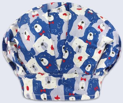 Cartoon Operatiekamer Hoeden Verstelbare Scrubs Cap Pet Grooming Kliniek Arts Cap Afdrukken Verpleging Caps Medische Bouffant Cap M046