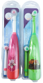 Cartoon Pattern Children Electric Toothbrush Brush Head Battery Type Teeth Brush Electric Tooth Brush For Kids Young people