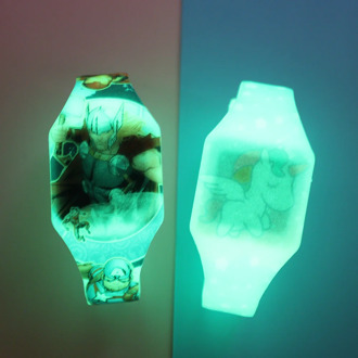 Cartoon Pattern Luminous Children Watches for Girls LED Kids Watch Boys Silicone Strap Reloj Infantil Wristwatches Dropshipping