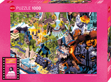 Cartoon - Peter Jackson Puzzel (1000 stukjes)