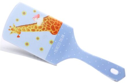 Cartoon Print Ontklittende Kam Haircare Massage Hoofdhuid Airbag Hair Styling Tool Soft Kam Tanden Haar Borstel Kapper Accessoires DarkBlue