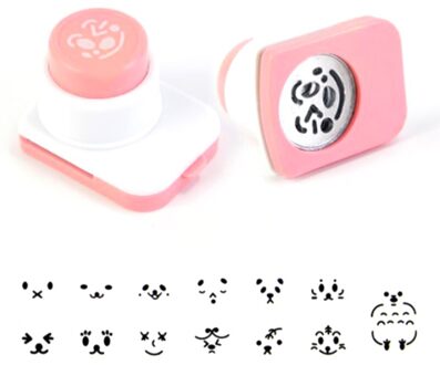 Cartoon Rijst Bal Mallen Diy Lachend Gezicht Vorm Sushi Maker Mould Zeewier Cutter Rijst Bal Keuken Bento Decoratie