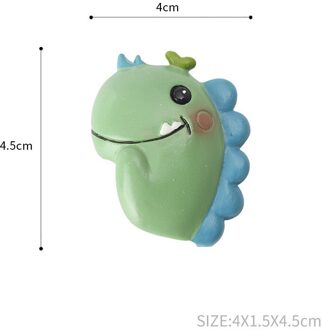 Cartoon Schattige Dieren Hars Schakelaar Sticker 3D Muursticker Accessoires Socket Decoratie Kinderen Hotel Kamer Poster On-Off Sticker 6