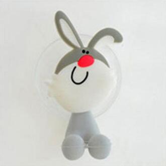Cartoon Sucker Dier Stijl Tandenborstel Hook Wall Mount Borstel Handdoek Scheren Sucker Badkamer Keuken Kinderkamer Muur Zuig Houder A02