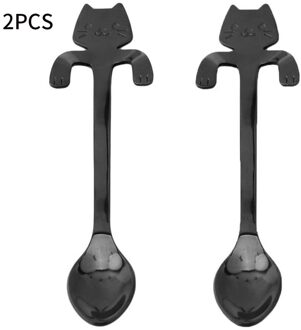 Cartoon Theelepel Thuis Koffie Thee Roer Lepel Rvs Dessert Lepel Servies