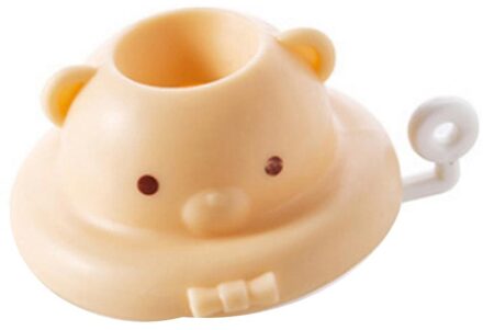 Cartoon Thuis Keukenkraan Tap Nozzle Extender Anti-Splash Water Saving Filter Beige