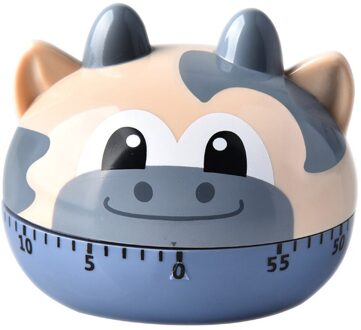 Cartoon Timer Kookwekker Timer Keuken 60 Minuut Koken Mechanische Woondecoratie Gebakken Steak Stoofpot Voedsel Multifunctionele C50