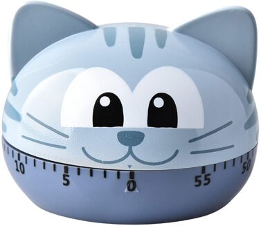 Cartoon Timer Kookwekker Timer Keuken 60 Minuut Koken Mechanische Woondecoratie Gebakken Steak Stoofpot Voedsel Multifunctionele C50