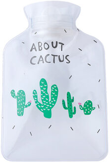 Cartoon Transparante Hand Warm Warm Water Fles Mini Warm Water Flessen Draagbare Handwarmer Meisjes Pocket Hand Voeten Water tassen 01