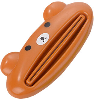 Cartoon Tube Rolling Holder Squeezer Tandpasta Dispenser Druk Knijpen Tool tandpasta rolling beugel Badkamer Benodigdheden Chocolade