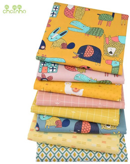 Cartoon Turmeric,Printed Twill Cotton Fabric,Patchwork Cloth For DIY Sewing Quilting Baby&Child's Bedclothes Shirts Material