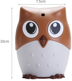 Cartoon Uil Tandenstoker Houder Nordic Creatieve Tandenstoker Doos Leuke Thuis Persoonlijkheid Druk Restaurant Automatische Tandenstoker Houder B