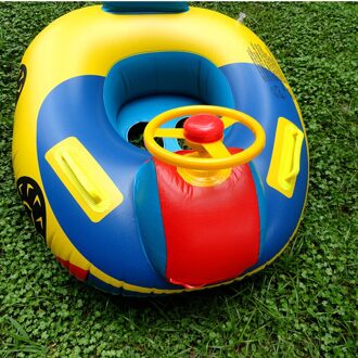 Cartoon Zomer Kinderen Zwemmen Seat Zuigeling Babyzitje Opblaasbare Auto Rit Boot Boei Seat Ring Speelgoed Outdoor Activiteiten Donut