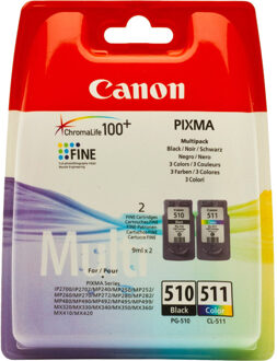 cartridge PG-510 en CL-511 Multipack