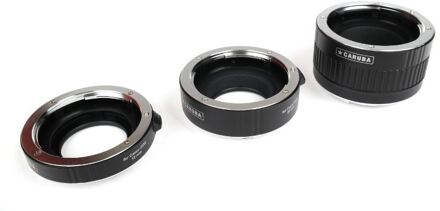 Caruba Extension Tube set Nikon Chroom (type II)