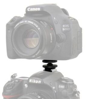 Caruba hotshoe adapter - Universal hotshoe --> 1/4" male schroefdraad