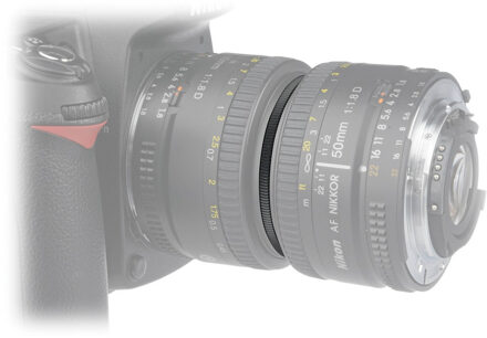 Caruba Reverse Adapter Macro Coupler 74mm-74mm