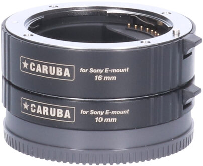 Caruba Tweedehands Caruba Tussenringen set voor Sony E Serie Chroom APS C (versie II) CM4932