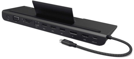 CASA Hub Pro USB 3.1 USB Type C (USB-C) 11-poorts volledig functionele hub