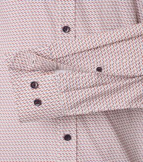 Casa Moda Overhemd Squared Circle Rood - 3XL,XL,XXL