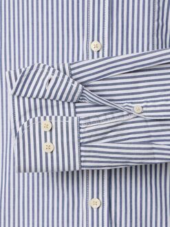 Casa Moda Overhemd Strepen Blauw - L,M,XL,XXL