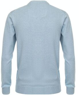 Casa Moda Pullover V-Hals Lichtblauw - 3XL,4XL,5XL,L,M,XL,XXL
