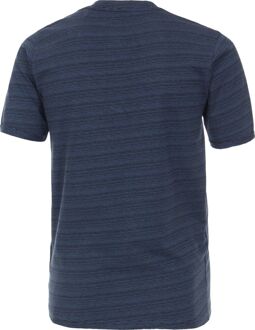 Casa Moda T-Shirt Donkerblauw Strepen - XXL