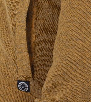 Casa Moda Vest Melange Geel - 3XL,S