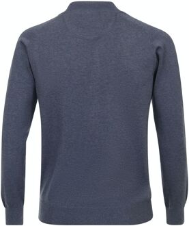 Casa Moda Vest Zip Blauw Donkerblauw - 3XL,4XL,L,M,XL,XXL