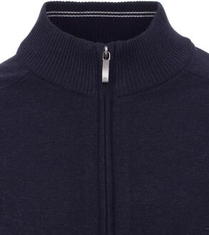 Casa Moda Vest Zip Donkerblauw - 3XL,5XL,L,M,XL,XXL