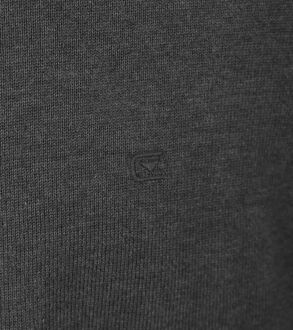 Casa Moda Vest Zip Donkergrijs Antraciet - 3XL,4XL,5XL,L,M,XL,XXL