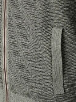 Casa Moda Vest Zip Structure Groen - L,M,XXL