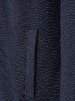 Casa Moda Vest Zip Structure Navy Donkerblauw - 3XL,XL