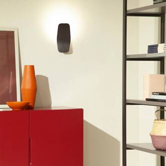 CASABLANCA Ashiya LED wandlamp, titaanzwart titaanzwart geborsteld