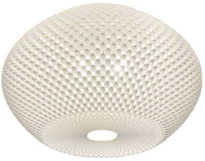 CASABLANCA Atamo 3D-druk-plafondlamp onder open mat wit