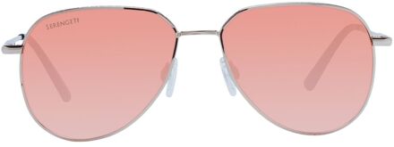 Casablanca Aviator Zonnebril Roze Gradient - maat Koraal