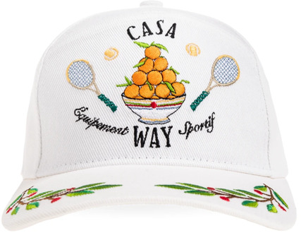 CASABLANCA Baseballpet met logo Casablanca , White , Dames - ONE Size