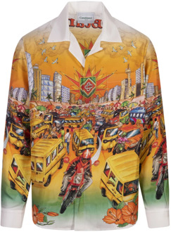 CASABLANCA Casual Shirts Casablanca , Multicolor , Heren - Xl,L,M,S