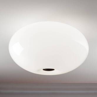 CASABLANCA Fraaie plafondlamp AIH, 38 cm, wit glanzend wit / opaal