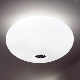 CASABLANCA Fraaie plafondlamp AIH, 38 cm, wit mat wit / opaal