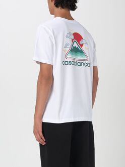 CASABLANCA Grafische Print T-shirt Wit