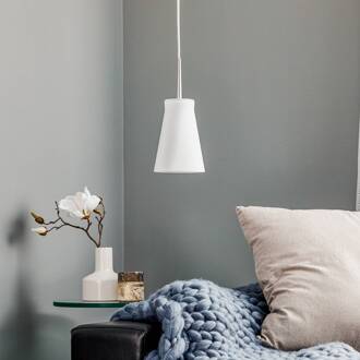 CASABLANCA Hanglamp MOMO, 1-lichts wit, grijs