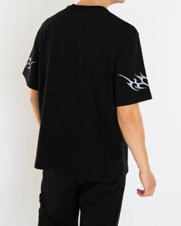 CASABLANCA Heren blades printed Zwart - M