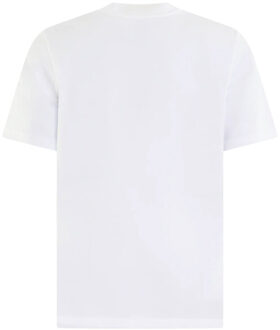 CASABLANCA Heren way orange mascot Wit - L