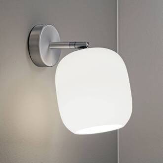 CASABLANCA Murea wandlamp, alu wit, aluminium