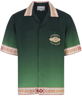 CASABLANCA Short Sleeve Shirts Casablanca , Green , Heren - L